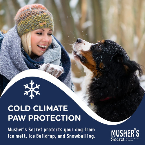 Musher's Secret Dog Paw Wax 60 G (2.1 Oz) - Bálsamo Hidrata