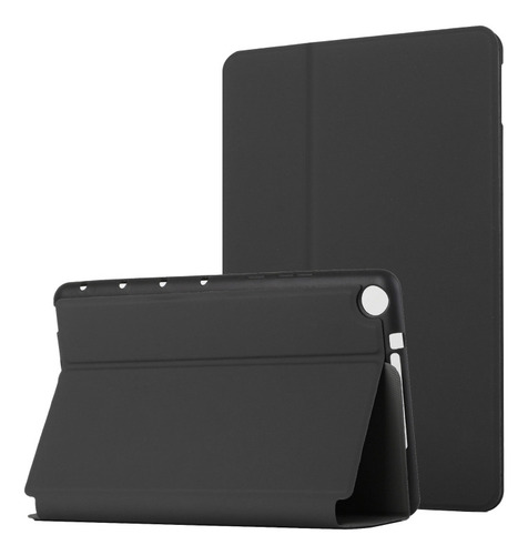 A Funda Doble Plegable Negra Para Huawei Mediapad M5 Lite