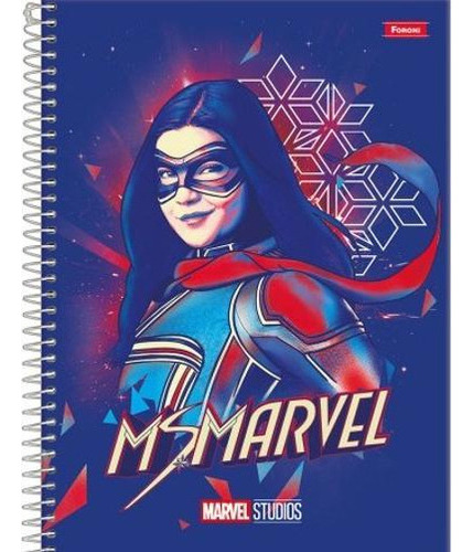 Caderno C/d 10 Materias Miss Marvel & She Hulk 160