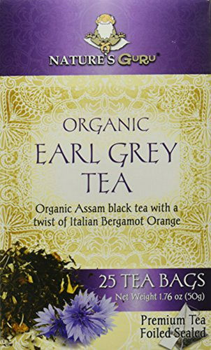 Té Negro Orgánico Earl Grey En Bolsitas Individuales - 25 Un