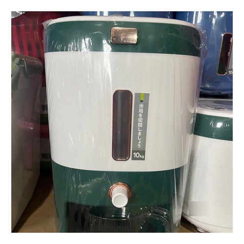 Expendedor De Cereal 10 Kg Tono Verde Y+post-it Adhesivos