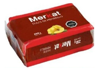 Dulce De Membrillo Merkat 250gr(2uni)super