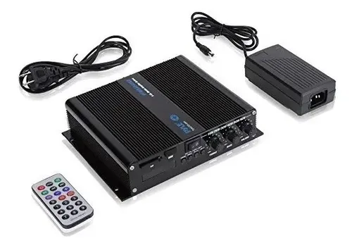 Amplificatore Marino PYLE PLMRA410BT 4 Canali 400W Max – Impermeabile, Bluetooth, Per Barche E Piscine