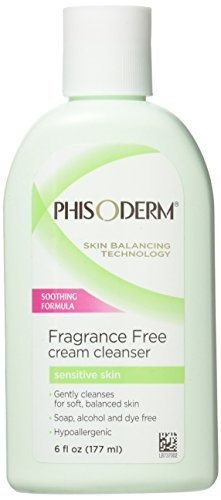 Phisoderm Fragancia Crema Limpiadora Para Piel Sensible 6 Oz