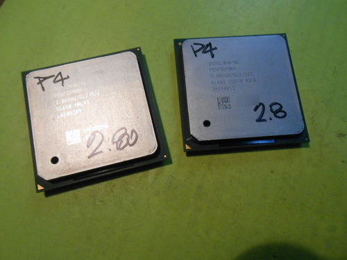 Micro Procesador Sl6qb Intel Pentium 4 2.8 Ghz Socket 478