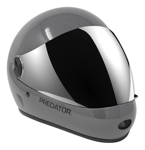 Casco Predator Dh6-xg Gloss Grey Casco Integral