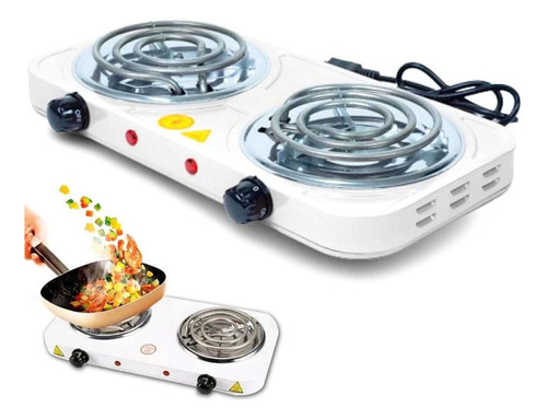 Cocina Electrica 2 Hornillas 110v 2000w Murasaki