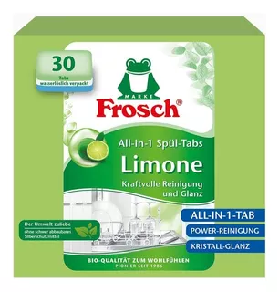 Detergente Pastillas Para Lavavajillas Frosch X 30u - Alemán