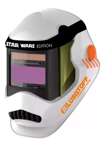 Mascara Fotosensible Para Soldar Star Wars Marca Lusqtoff  Nueva