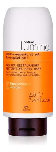 Natura Mascara Restauradora Cabello Lumina