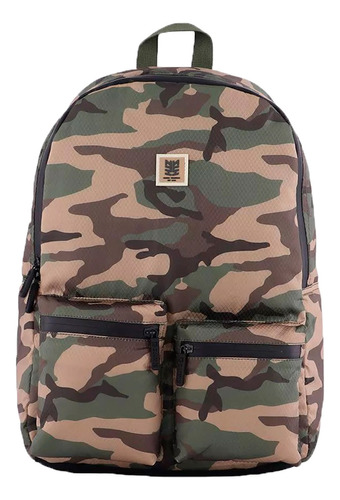 Mochila Zimith Lifestyle Hombre Counter Verde Camo Blw