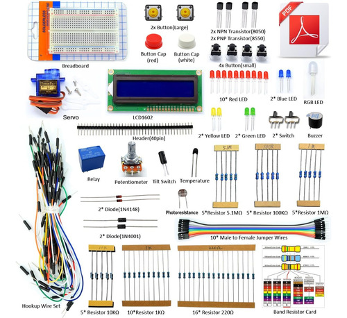 Project 1602 - Kit De Inicio Lcd Compatible Con Arduino Uno 