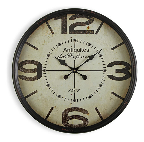 Versa Antiquites Reloj De Pared Silencioso