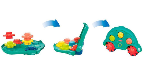 Auto + Engranajes Encastre Playskool Juguete Bebé Hasbro