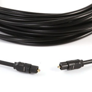 Imagen 2 de 4 de Cable De Fibra Óptica 20 Metros Audio Digital Toslink