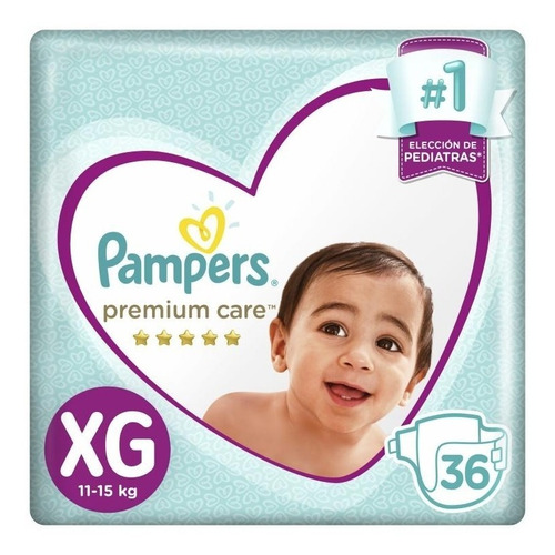 Pampers Premium Care Xg (11 A 15 Kg) - X36