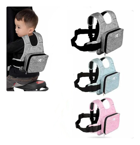 Chaleco De Seguridad Para Niños, Asiento Trasero De Motocicl