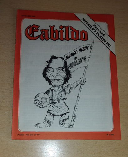 Revista Cabildo N°129 Noviembre De 1989