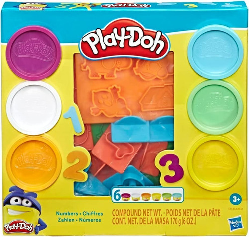 Play Doh Numeros Y Figuras Moldeables 170g Hasbro