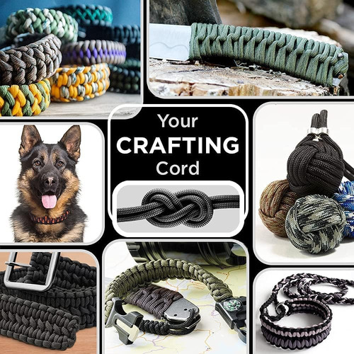 Cuerda Paracord De Nylon Para Supervivencia Y Camping