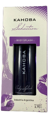 Body Splash Femenino Kahoba X 200ml Seduction