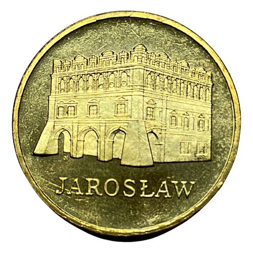 Moneda Polonia 2 Zlote Año 2006 Y# 566 Jaroslaw