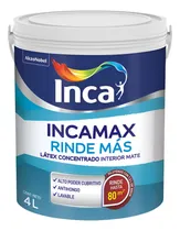 Comprar Incamax Rinde Más Látex Interior Concentrado 4lts