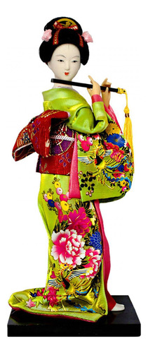 Muñecas Japonesas Con Kimono De Geisha, Figura Estilo H