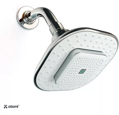 Altavoz de ducha de baño Altavoces Bluetooth impermeables portátiles Caja  de sonido inalámbrica linda negra para paseo al aire libre, con micrófono