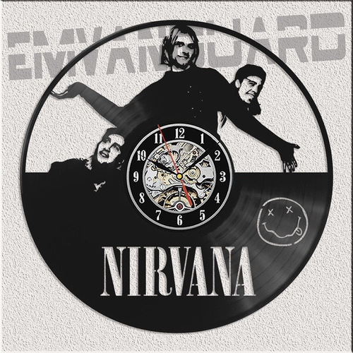 Reloj Nirvana Vinilo Retro, Lleva El 2do Al 20% Off