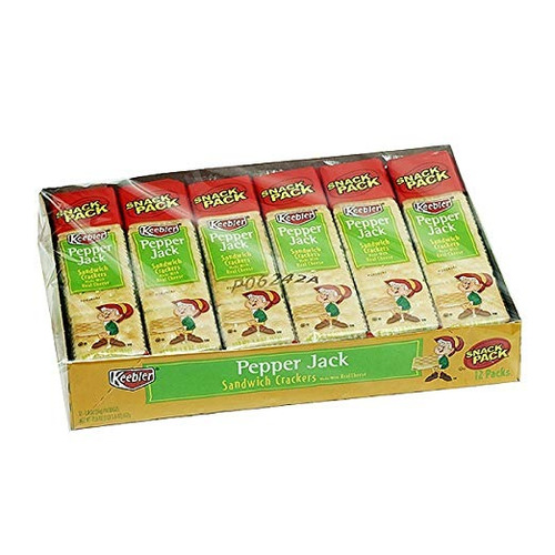 Keebler Galletas Sandwich Snack Pack, Pepper Jack, 12-count