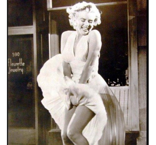 Vestido Marilyn Monroe , 10 En 1  Talles Xs Al Xxxxxxxl Md