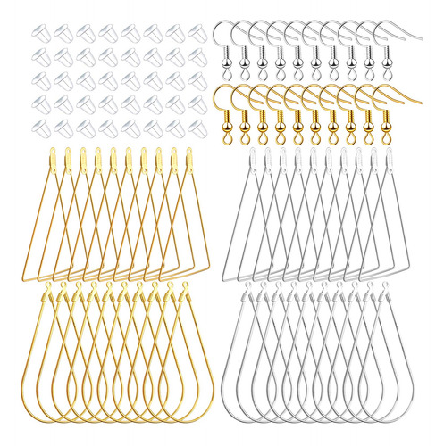 40 Pendiente Forma Lagrima Triangulo Gancho Para Pez