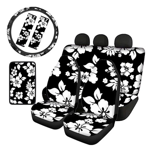 Pensura Funda Asiento Hibisco Flor Hawaiana Para Automovil