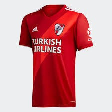 camiseta de river negra y roja