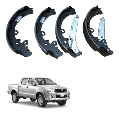 Balata Trasera De Tambor Toyota Hilux 2005-2012 S1012