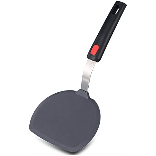 Silicone Turner Wide Pancake Spatula Pizza Peel Kitchen...