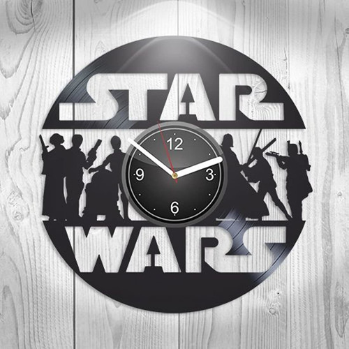 Star Wars Las Fuerzas Oscuras Darth Vader Hecho A Mano Reloj