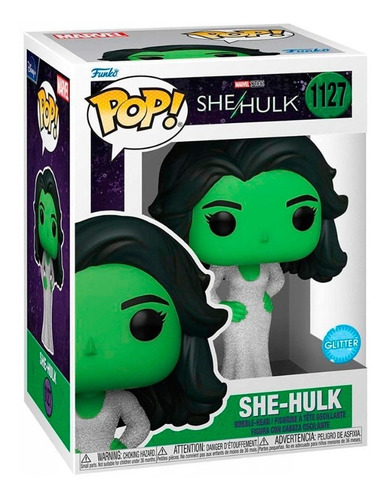 Funko Pop She Hulk - She Hulk Vestido Gala - Glitter (1127)