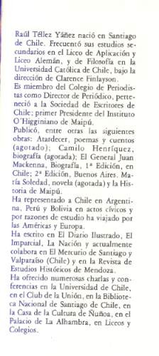 Historia De Maipú - Autor: Raúl Téllez Yáñez