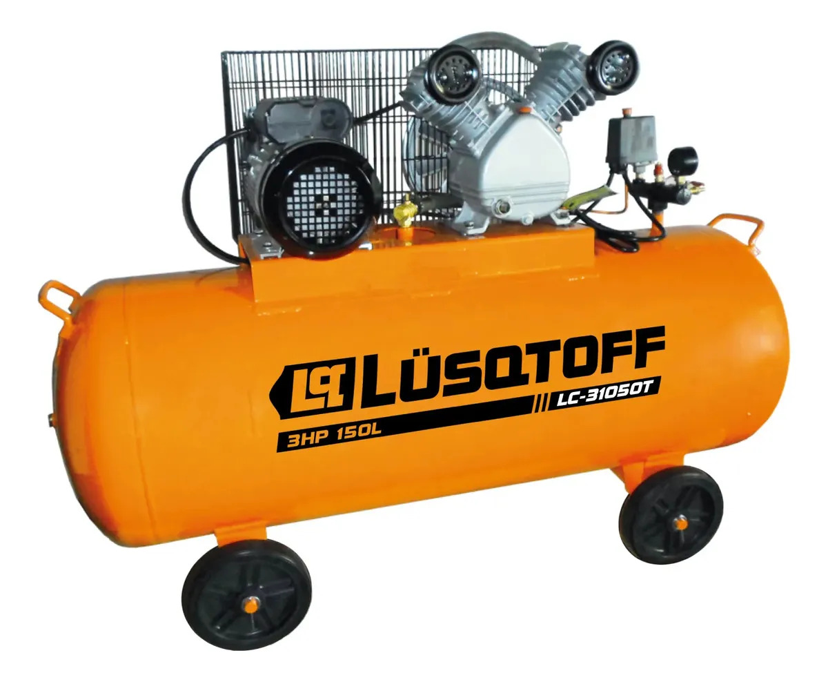 Compresor De Aire Lusqtoff LC-30150T 150 Litros 3HP 115PSI
