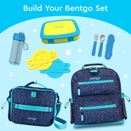 Fiambrera Bentgo Kids Estilo Bento Con 5 Compartimentos A Pr