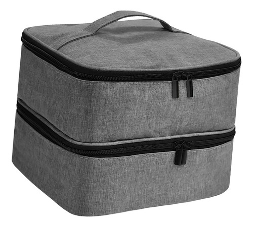 Estojo Organizador De Esmalte Para Unhas, Bolsa De Cinza