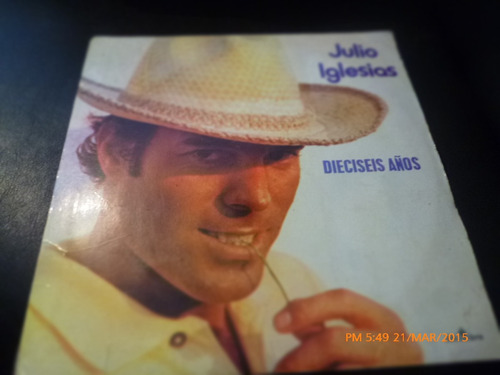 Vinilo Lp De Julio Iglesias -dieciseis Años (u312