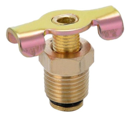 2x Npt 1/4 Válvula De Drenaje De Latón Compresor Conector