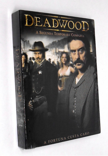 Box Set Deadwood 2006 A Segunda Temporada Completa Hbo Dvd