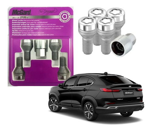 Parafuso Roda Antifurto Roubo Novo Fiat Fastback Original