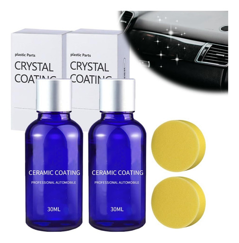 2pcs Polaco De Automóvil, Recubrimiento Ceramico Automotriz
