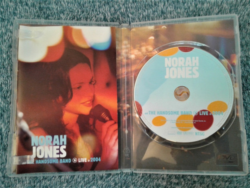 Norah Jones - Dvd - Live 2004 - Nuevo - Original Sin Celofan