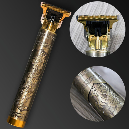 Maquina Para Cortar Cabello Rasuradora Perfiladora Cortadora Color Amarillo